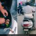 Man Carrying Tea Cup In Scooty Diggi And Drive In Fast Speed His Balance Surprised Everyone See Viral Video