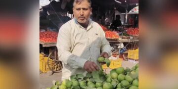 Viral Funny Video: A Fruit Seller Unique Style Of Selling Fruits Video Viral On Internet