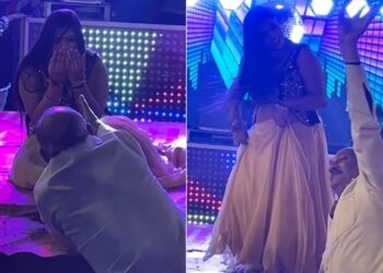 Old Man Dance Video: Old Man Dance On Amitabh Rekha Hit Song Salaam E Ishq Video Goes Viral On Social Media