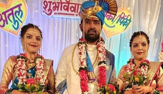 Wedding Video: Twin Sisters Got Married With Same Person In Solapur Viral Video