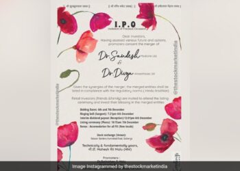 Stock Market Inspired Wedding Card Goes Viral Of Maharashtra Doctor Internet Says Next Level