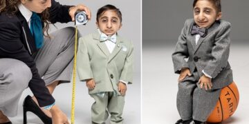 Irans Afshin Ghaderzadeh Is Crowned The Worlds Shortest Man Watch Video