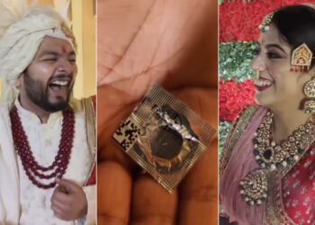Groom’s Friends Give Hilarious Gift To Newly Wed Couple: Groom’s Friends Give Embarrassing Wedding Gift
