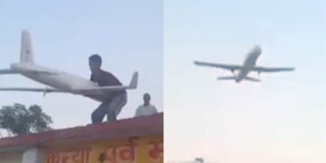 Trending Amazing Video: Boy Caught Falling Plane On Roof Watch What Happened Next