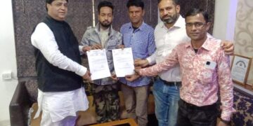 वसीम खान सोशल मिडिया प्रभारी व सेहजाद हुसैन लोहार शहर सचिव नियुक्त