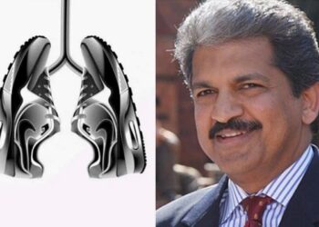 Anand Mahindra Viral Post: Businessman Anand Mahindra Tweets Viral Ad Of Shoes
