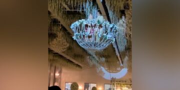 Bride Entry On Wedding Stage With Her Father: Video Of Brides Extravagant Wedding Entry With Father