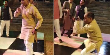 Uncle Epic Dance Performance On Titliaan Sets Fire On DJ Floor Internet Say Super Se Bhi Upar See Viral Video – यार मेरा तितलियां वर्गा… गाने पर डांस से शख्स ने हिला दिया डीजे फ्लोर, हवा में लहराकर मटकाई कमर, लोग बोले
