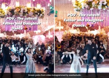 Pakistani Father Daughter Dancing To Jehda Nasha At Family Wedding Internet Loves It See Viral Video