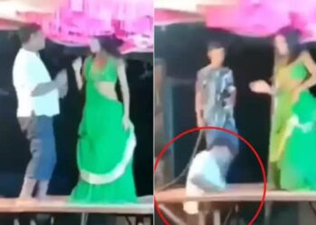 Video: डांसर को नाचते देख जोश में आए अंकल, कर दी ऐसी हरकत अगले ही पल हो गए 'चारों खाने चित'
