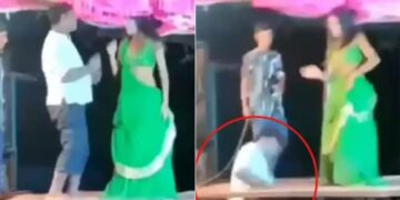 Video: डांसर को नाचते देख जोश में आए अंकल, कर दी ऐसी हरकत अगले ही पल हो गए 'चारों खाने चित'