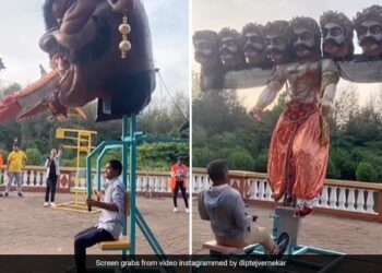 Artist Turns Outdoor Gym Into Incarnation Park In Goa Internet Praises Amazing Concept Watch Video