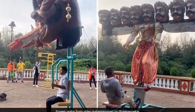 Artist Turns Outdoor Gym Into Incarnation Park In Goa Internet Praises Amazing Concept Watch Video