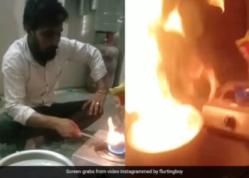 Bachelor Make Dal Ka Tadka Sets Whole Room On Fire Internet Shocked See Viral Funny Video – दाल में तड़का लगा रहा था, पूरे कमरे में ही आग लगा दी! लोग बोले