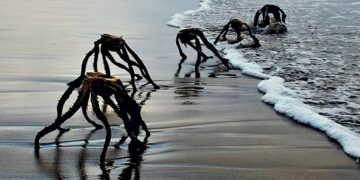 Aliens Were Seen Roaming On The Beach People Got Scared Then This Shocking Truth Revealed Read Here
