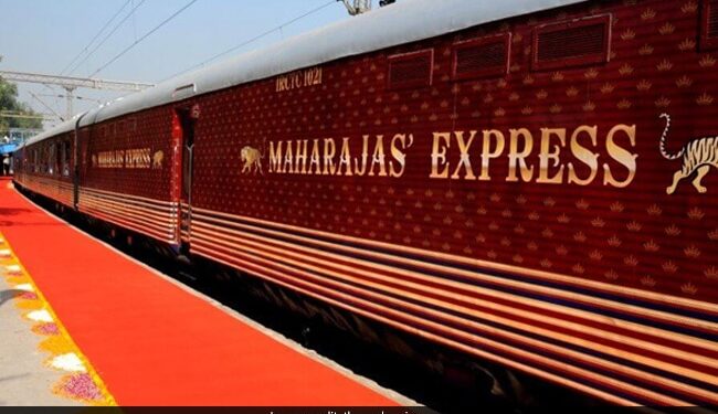 Man Gives Tour Of Maharaja Express Train Which Ticket Cost Rs 19 Lakh See Viral Video