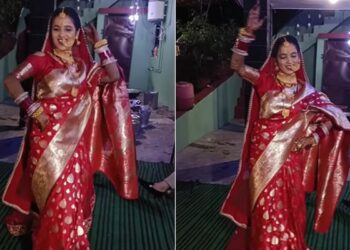 Dulhan Ka Dance Video: New Married Woman Bride Dances On Haryanvi Song
