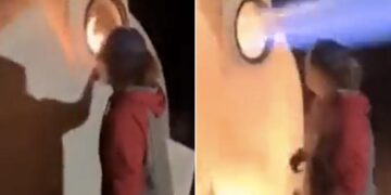 Viral Video: Man Put Burning Wood In Plastic Tank Fire Comes Out Like Rocket