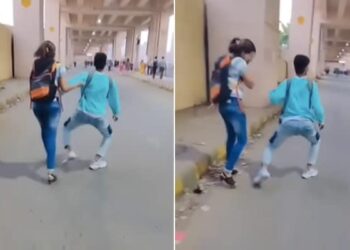 Couple Prank Funny Video: Video Of Girl Running Away After Seeing Boy Prank Went Viral On Social Media