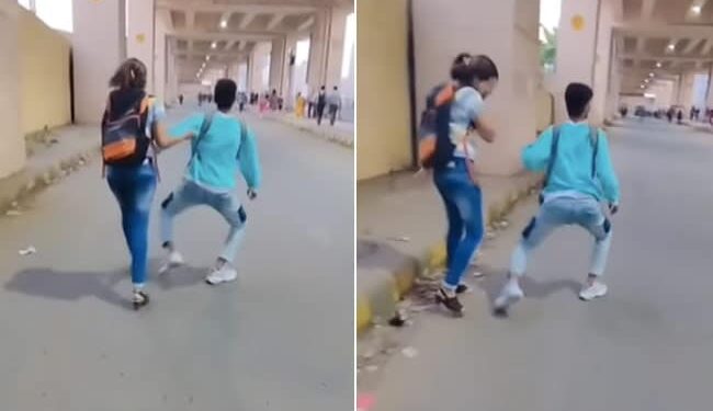 Couple Prank Funny Video: Video Of Girl Running Away After Seeing Boy Prank Went Viral On Social Media