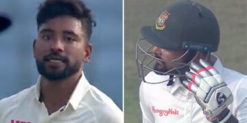 सिराज से बहस कर रहे थे बांग्लादेशी बल्लेबाज़, बोल्ड होते ही कोहली ने दिया 'किंग' वाला रिएक्शन
