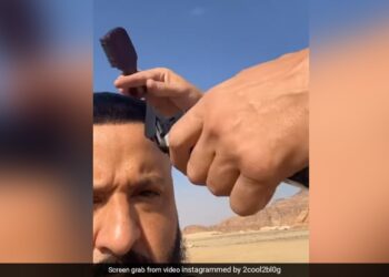 Watch: DJ Khaled Got A Haircut In Middle Of Saudi Arabian Desert