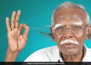 This Person Living In India Has The Longest Ear Hair, Has Become A World Record, Know The Length