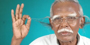 This Person Living In India Has The Longest Ear Hair, Has Become A World Record, Know The Length