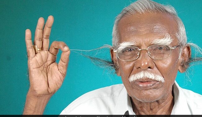 This Person Living In India Has The Longest Ear Hair, Has Become A World Record, Know The Length