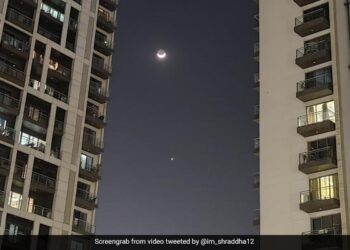 Venus, Jupiter And Moon Met In The Sky, Users Were Very Happy After Seeing The Beautiful View Ndtv Hindi Ndtv India