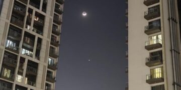 Venus, Jupiter And Moon Met In The Sky, Users Were Very Happy After Seeing The Beautiful View Ndtv Hindi Ndtv India