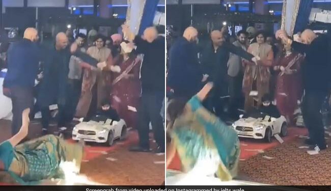 Viral Video Of A Woman Fall Down While Making Video