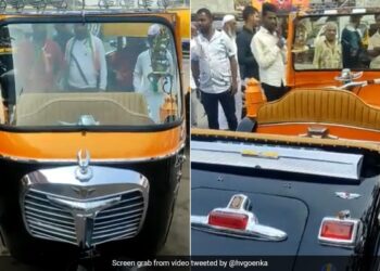 Desi Jugaad: Harsh Goenka Shares Video Of An Autorickshaw Designed Like A Luxury Car Clip Says If Vijay Mallya Had To Design A Low Cost 3 Wheeler Taxi, Ndtv India
