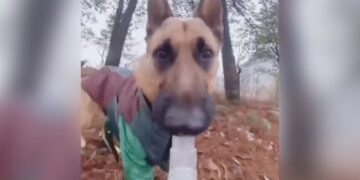 Dog Viral Video: Viral Video Of Dog Holding Selfie Stick And Making Vlog