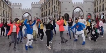 Shahrukh Khan Fans In Germany Dances To Jhoome Jo Pathaan On Road In Chilly Weather Actor Responds – कड़ाके की ठंड में पठान का जोश, जर्मनी के लोगों ने बीच सड़क पर झूमे जो पठान पर किया जबरदस्त डांस, शाहरुख खान बोले