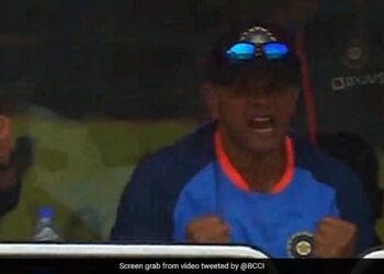 Watch Video Rahul Dravid Reaction Viral After India Won The 2nd Test Match In Delhi Vs Australia
