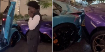 Viral Video Of Smashing Of Two Lamborghinis In Hotel