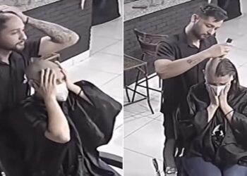 Emotional Video: Barber Shaves Off Own Hair In Solidarity With A Cancer Patient