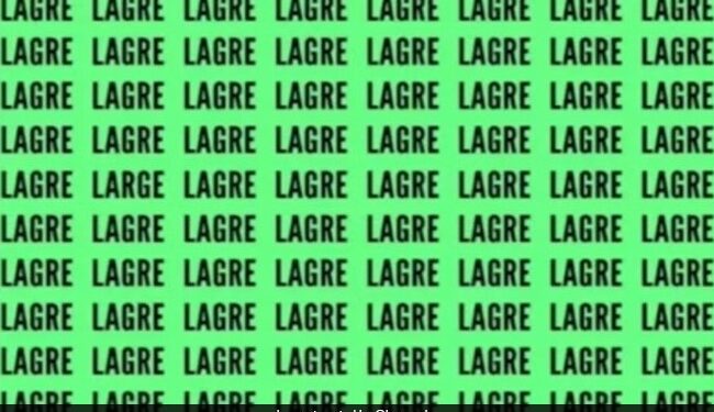 Can You Spot The Word Large In This Photo In 10 Seconds Businessman Harsh Goenka Gave Challenge See Optical Illusion