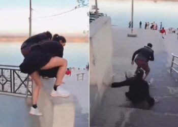 In The Process Of Making A Reel, A Girl Fell On The Ground, Narrowly Escaped, Users Said – Take Care! Ndtv Hindi Ndtv India – Reel बनाने के चक्कर में लड़की जमीन पर धड़ाम से गिरी, जान जाते-जाते बची, यूज़र्स बोले