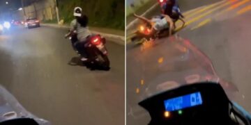 Girl Flying Like A Bird On The Bike Hit The Couple Going From Another Bike Then What Happened Next See Papa Ki Pari Shocking Video Ndtv Hindi Ndtv India