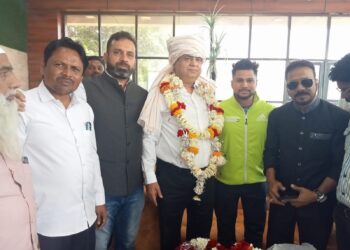 AICC में डेलिगेट बनने पर अल्पसंख्यक कांग्रेस विभाग की टीम ने किया शेख अलीम का किया इस्तेकबाल