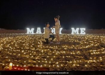 Romantic Atmosphere Was Created To Propose Girlfriend, Only Then Something Happened That People Laughed Ndtv Hindi Ndtv India