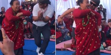 Aunty Dance On Dafli Wale Dafli Baja Song: Aunty Ka Dance, Nepali Aunty Was Seen Grooving To Best Of Bollywood Song