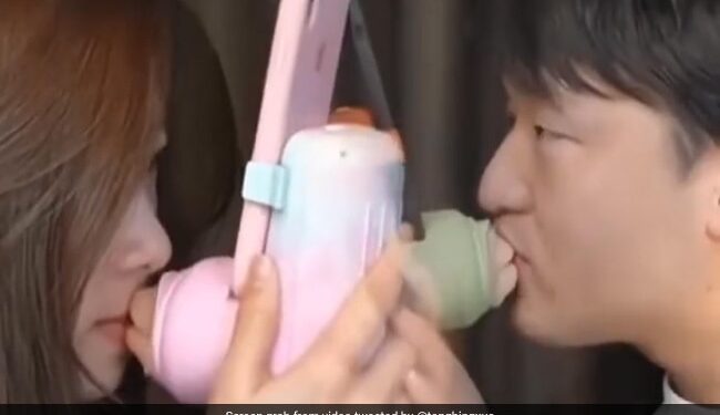 People Will Get Real Feel With The Help Of Kiss Device, Its Discovery In China Shocked The Internet Ndtv Hindi Ndtv India