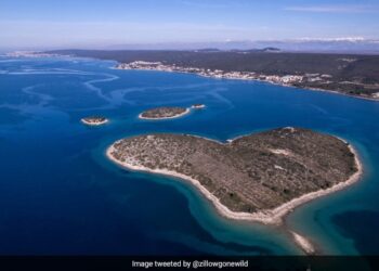 Part Of Croatias Love Heart Shaped Island Fiji For Sale: Top 5 Heart Shape Island In The World Near India, Dil Ke Aakar Ka Island