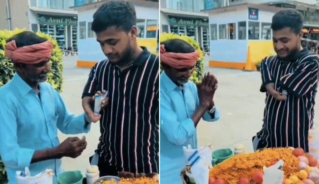 Jhalmuri Seller Proved That The Heart Is Big By Giving Puffed Rice And Not Taking Money From The Disabled Person Ndtv Hindi Ndtv India