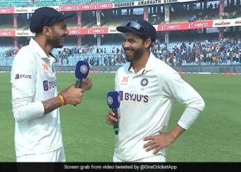 Video Ravindra Jadeja Funny Interview With Axar Patel After India Vs Australia 2nd Test