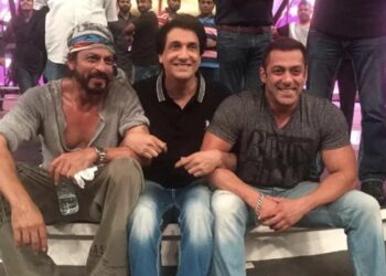 This Picture Of Salman And Shah Rukh Khan With Shiamak Davar Is Going Viral, Users Said – Three Legends In One Frame – श्यामक डावर के साथ सलमान और शाहरुख की तस्वीर हो रही वायरल, यूजर्स बोले