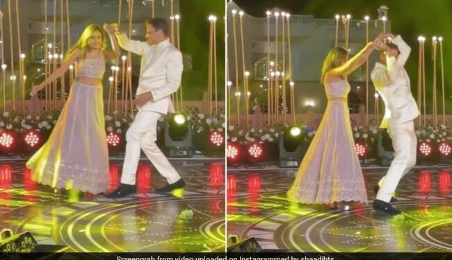 Father Danced With Daughter On Uff Teri Adaa Song At A Wedding Function Internet Says Magical
